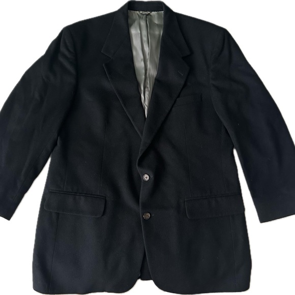 Vintage Peterborough Row for Bloomingdales Cashmere Blazer Sport Jacket 44R L